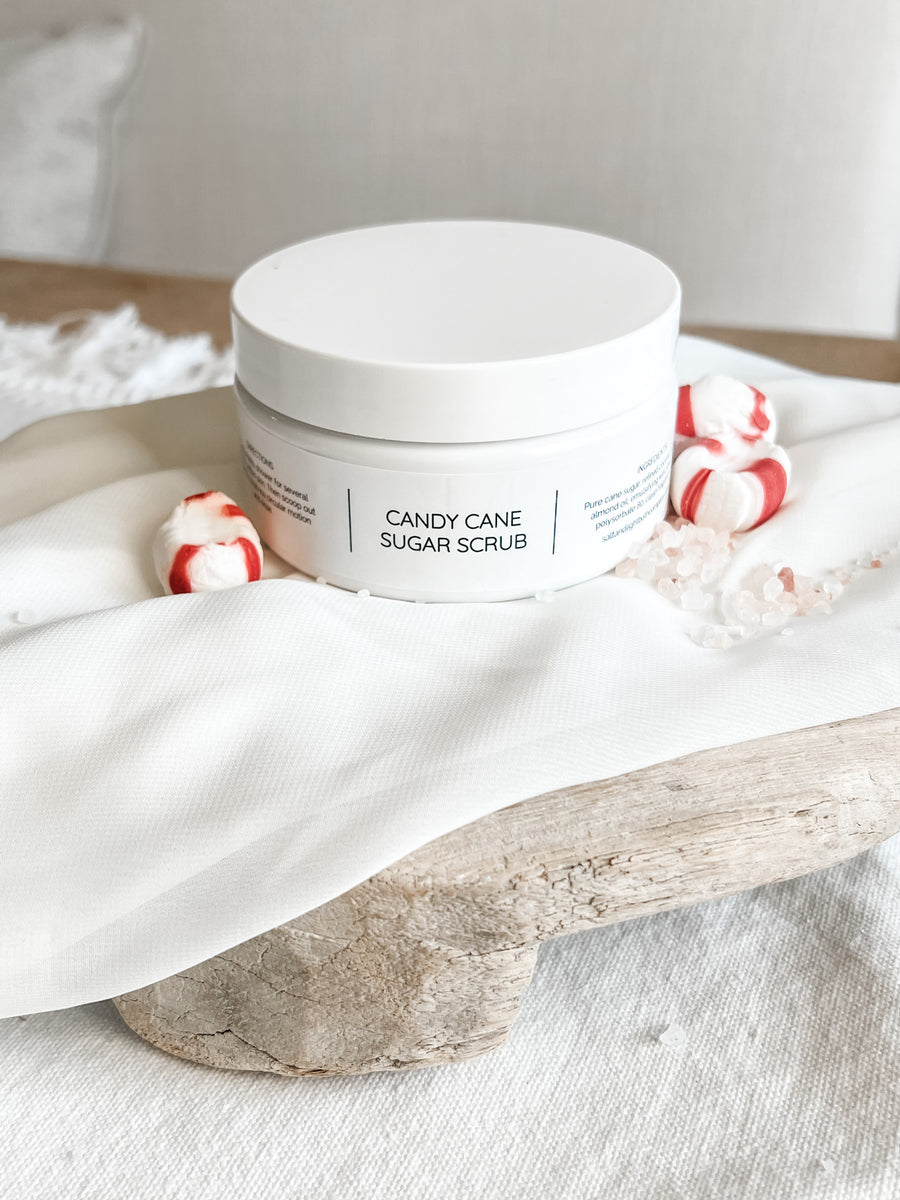 Candy Cane Sugar Scrub