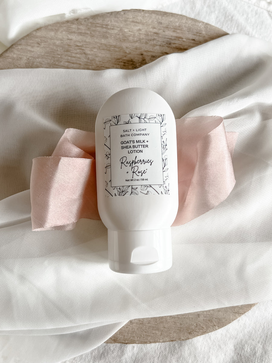 2 oz Raspberries + Rose' Hand Lotion