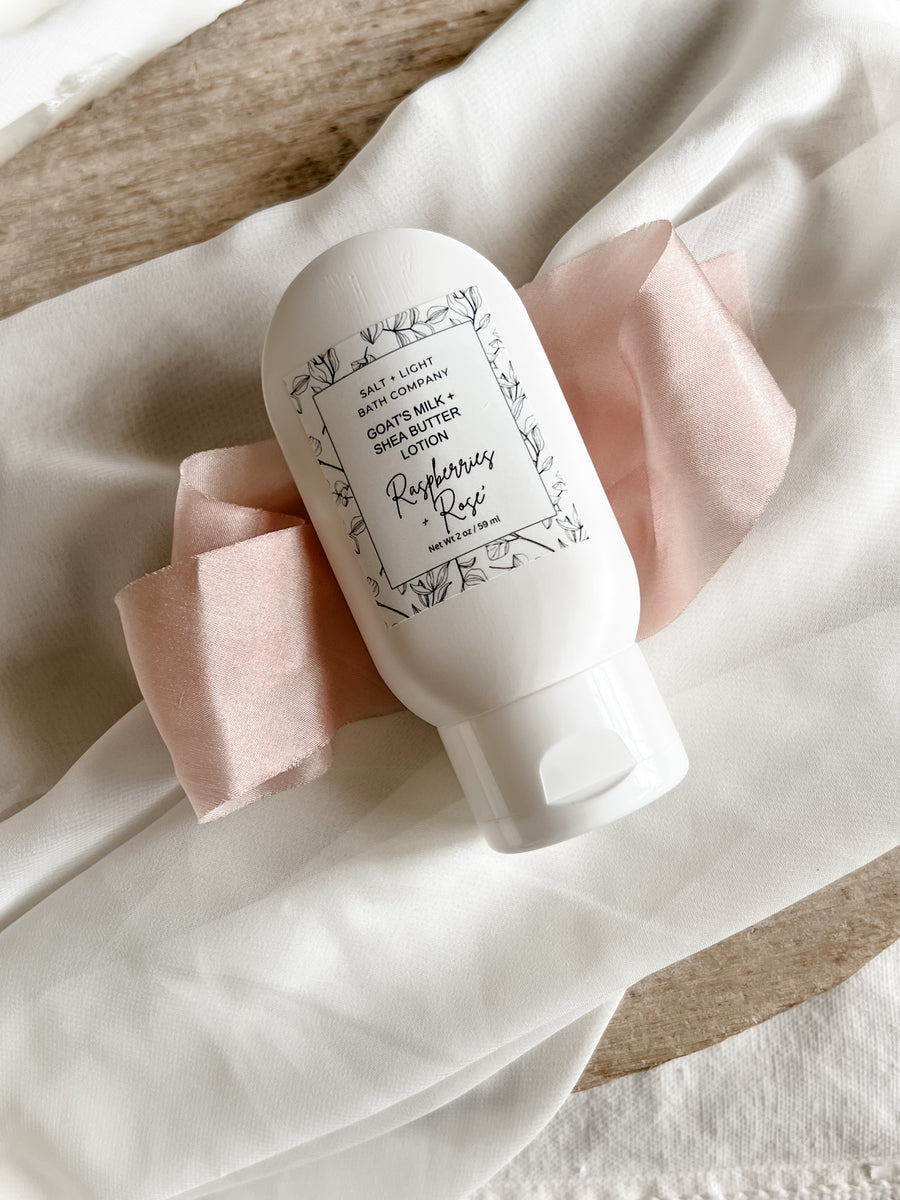 2 oz Raspberries + Rose' Hand Lotion