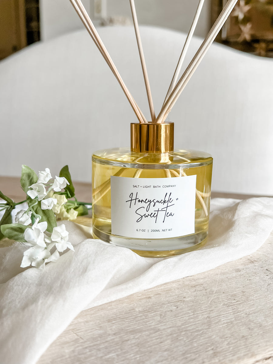 Honeysuckle and Sweet Tea Reed Diffuser