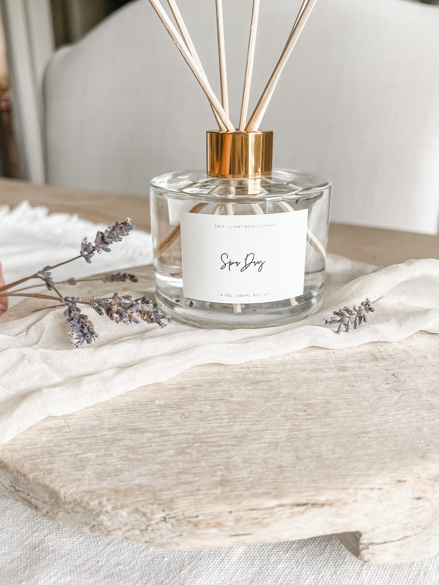 Spa Day Reed Diffuser – Salt + Light Bath Company