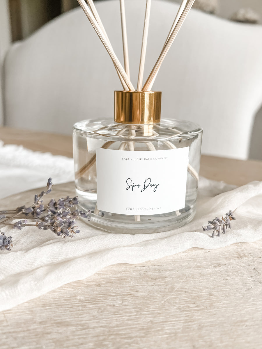 Spa Day Reed Diffuser – Salt + Light Bath Company